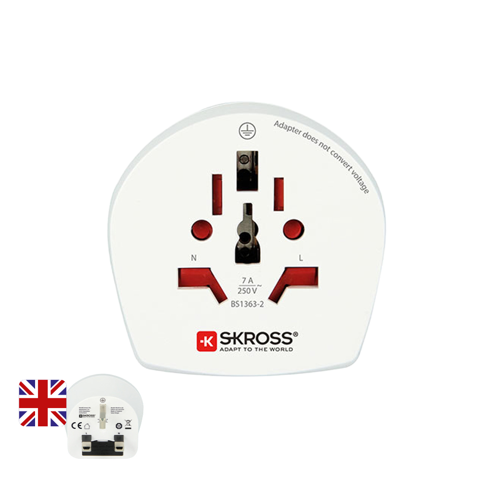 EDM 40907 ADAPTADOR MUNDIAL A REINO UNIDO SKROSS 1500225-E